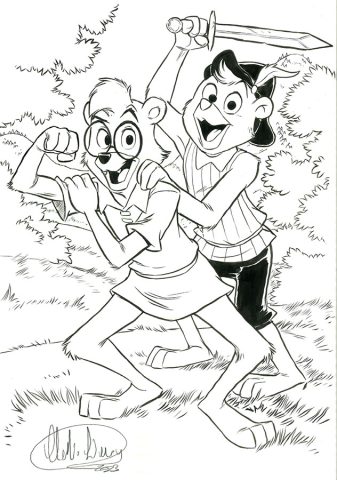 A commission by Claudio Sciarrone