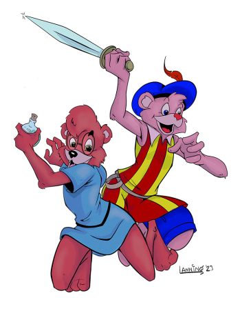 A commission by C. Michael Lanning