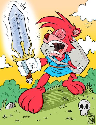 Gift art by Gabe Ostley