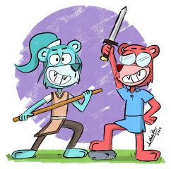 Gift art by Luis Bärenfaller