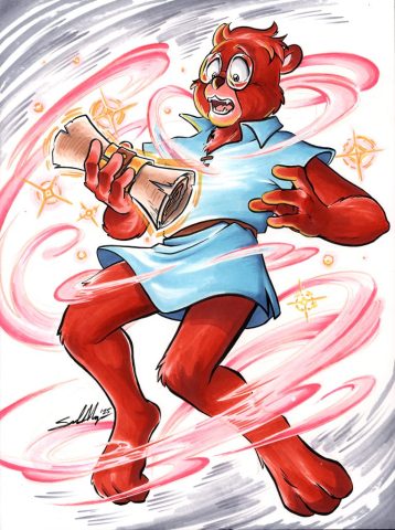 A commission by Sarah Myer